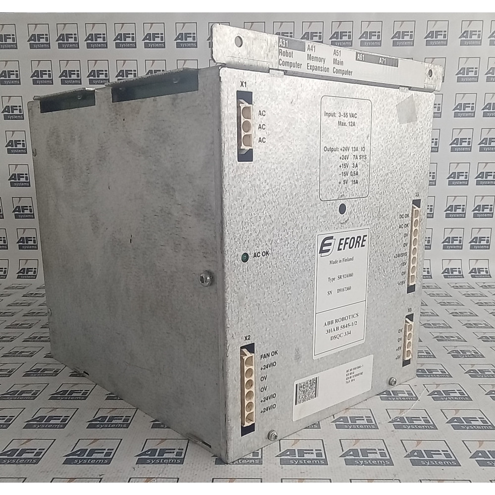 ABB 3HAB-5845-1/2 Power Supply