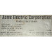 ACME ELECTRIC