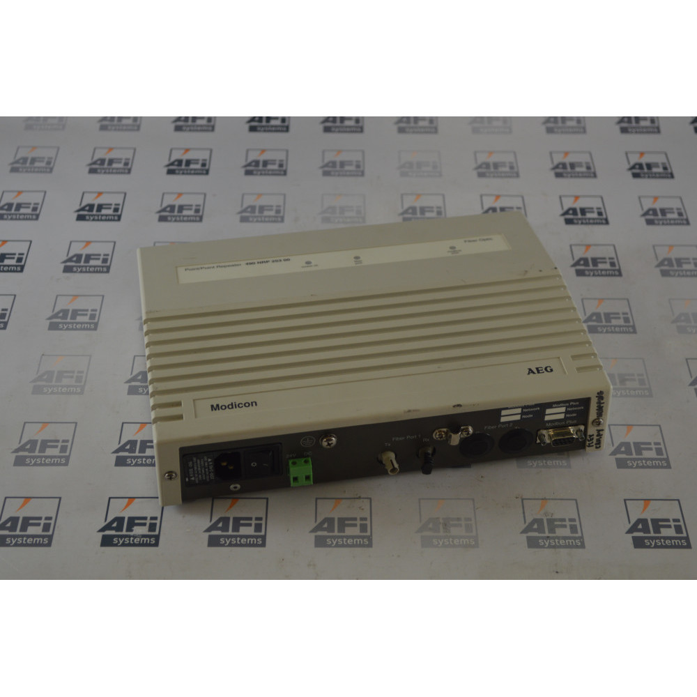 AEG - Modicon 490-NRP-253-00 Fiber Optic Repeater