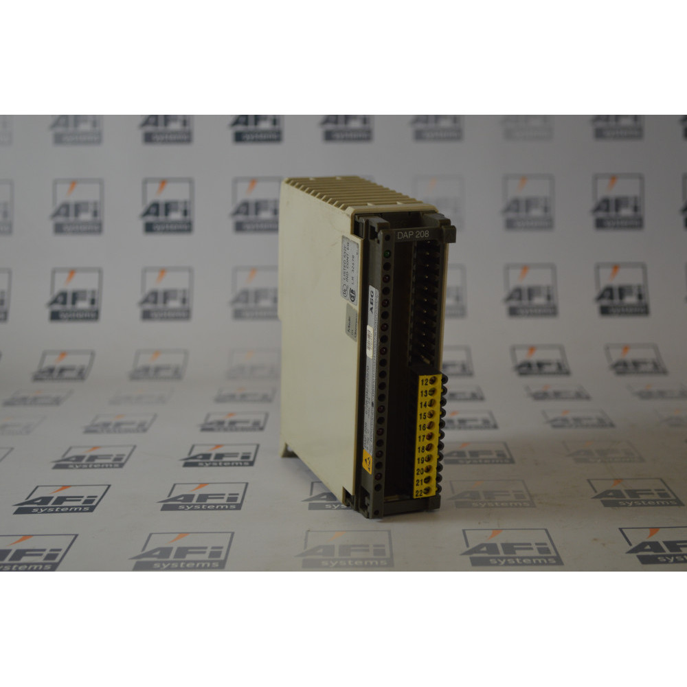 AEG 6728-042.272570 OUTPUT MODULE 8POINT RELAY 2AMP 24VDC 230VAC DAP 208