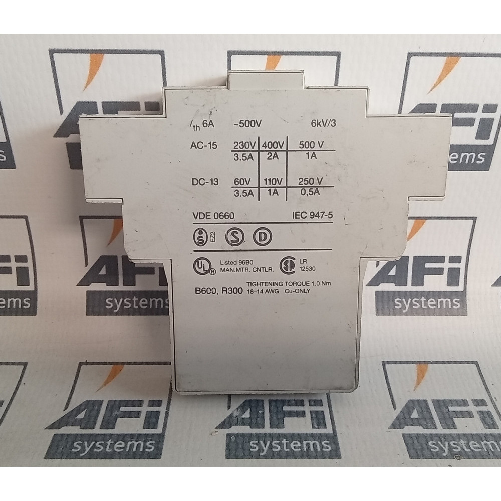 EEC AEG  HS9.11 Auxiliary Contact Switch Block