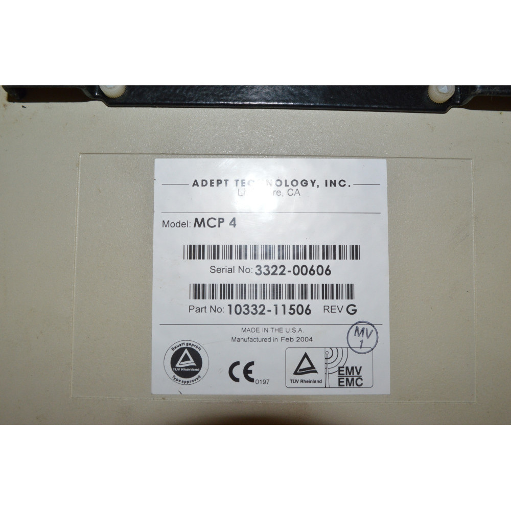 Adept Technology MCP4 ROBOTIC TEACH CONTROL PENDANT