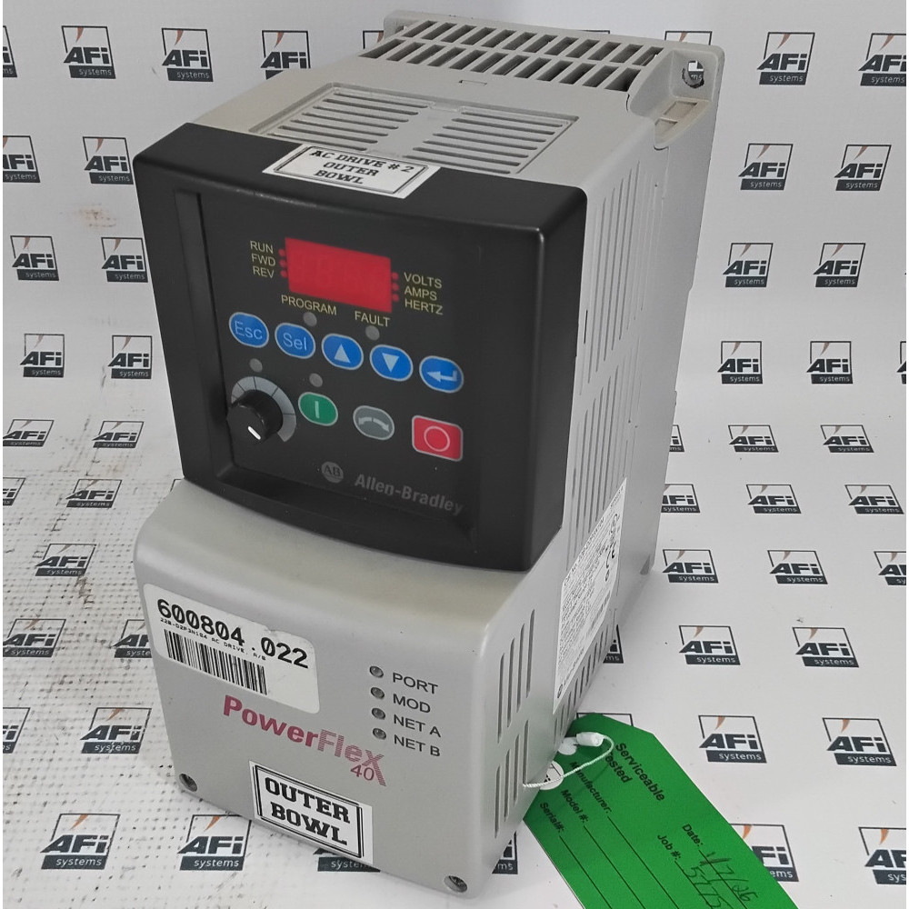 Allen-Bradley 22B-D2P3N104 PowerFlex 40 Series AC Drive