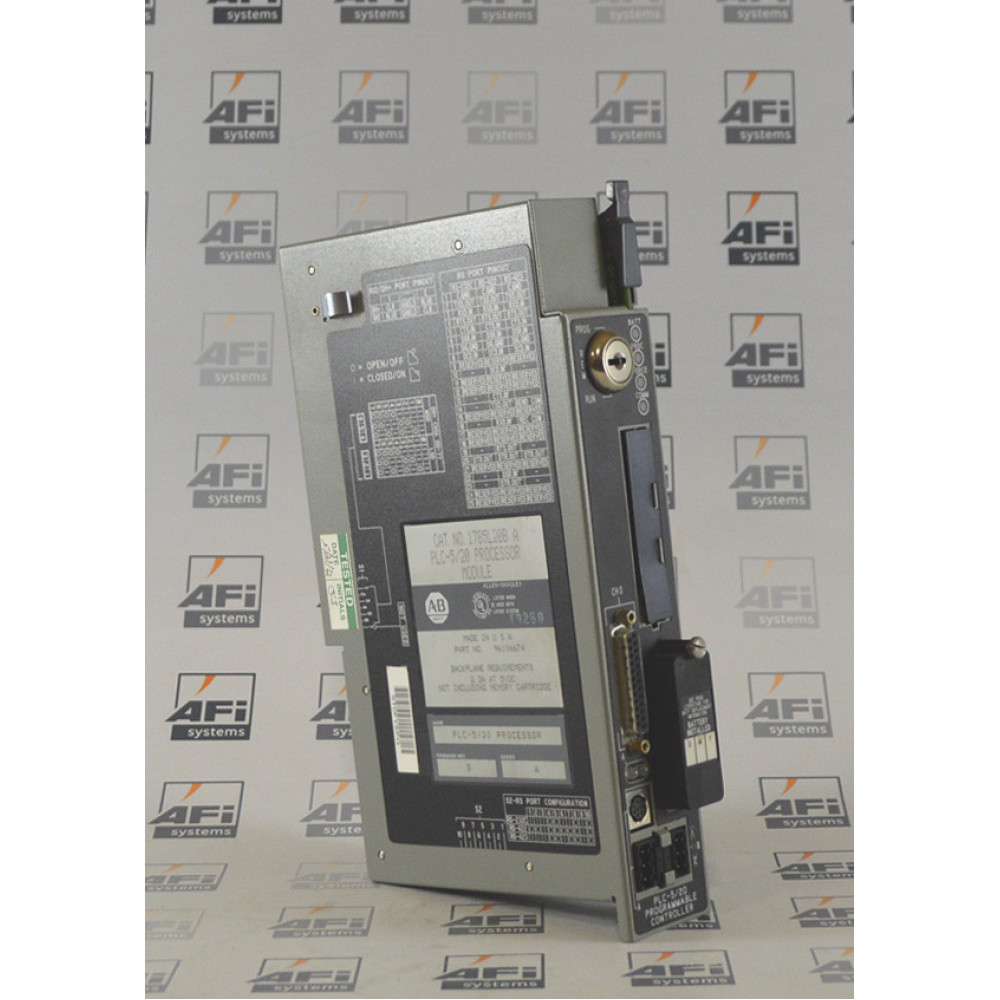 Allen-Bradley 1785-L20B A PLC 5/20 PROCESSOR MOD