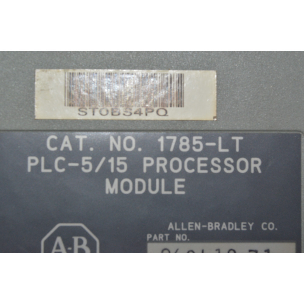 Allen-Bradley 1785-LT PLC 5/15 PROCESSOR MODULE