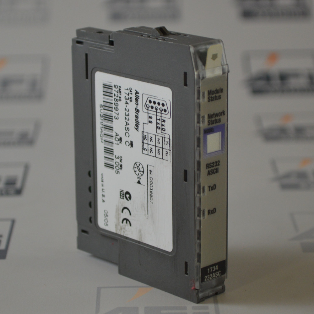 Allen-Bradley 1734-232ASC SER C INTERFACE MODULE POINT I/O RS232 ASCII