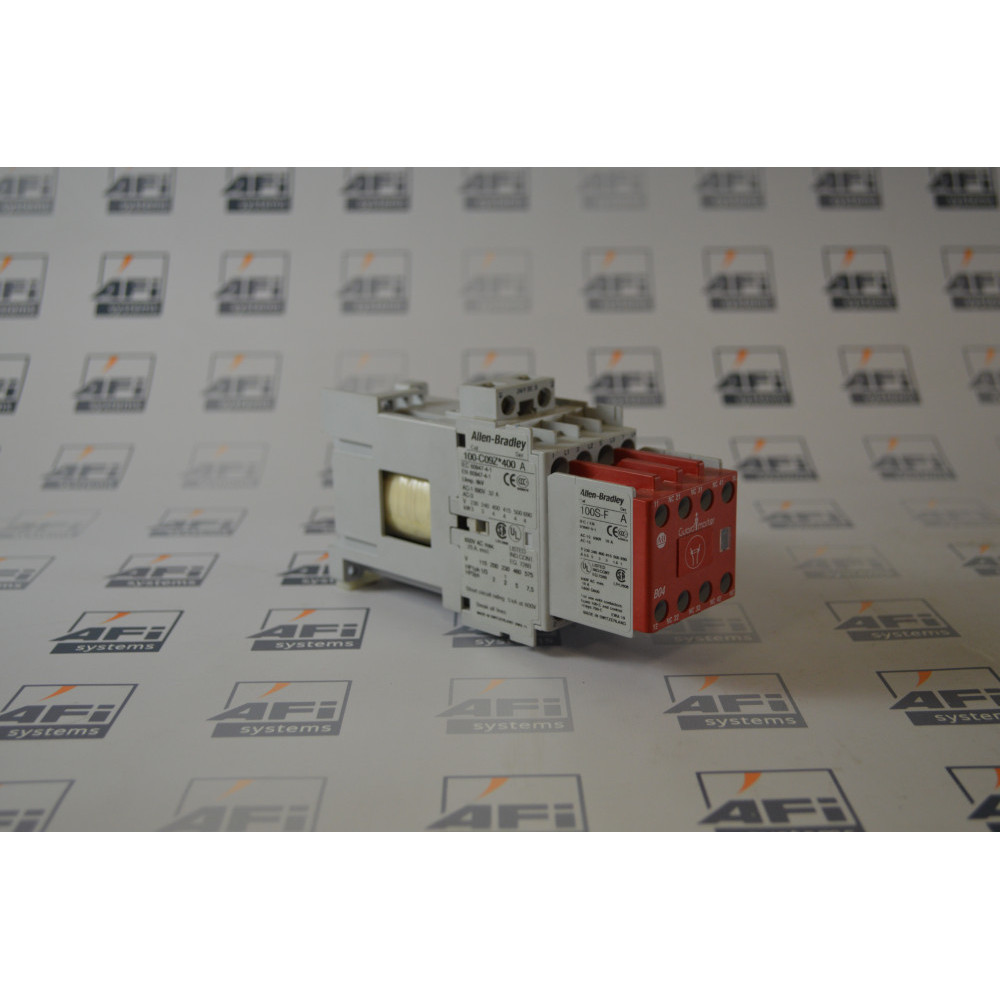Allen-Bradley 100S-C09DJ404C SER A SAFETY CONTACTOR 9AMP 24VDC