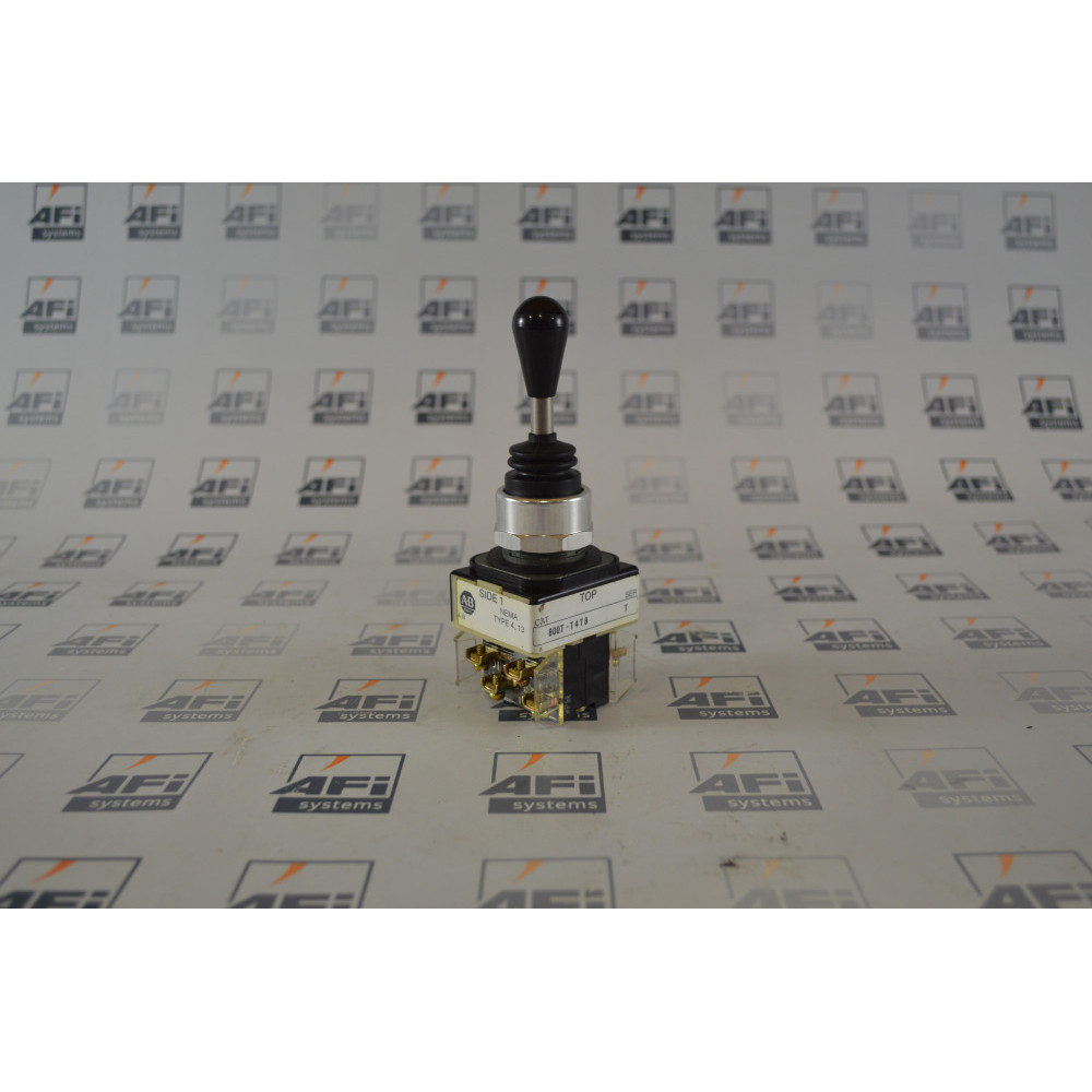 Allen-Bradley 800T-T4T8 SER T 30.5MM TYPE 4/13 TOGGLE SWITCH  FOUR WAY TOGGLE  UP LEFT RIGHT DOWN-SPRING RTN