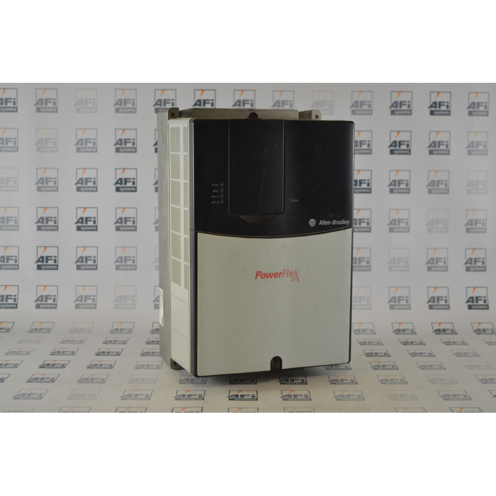 Allen-Bradley 20AD022A0AYNANC0 SER A DRIVE 15HP 22AMP 480VAC 3PHASE POWERFLEX-70