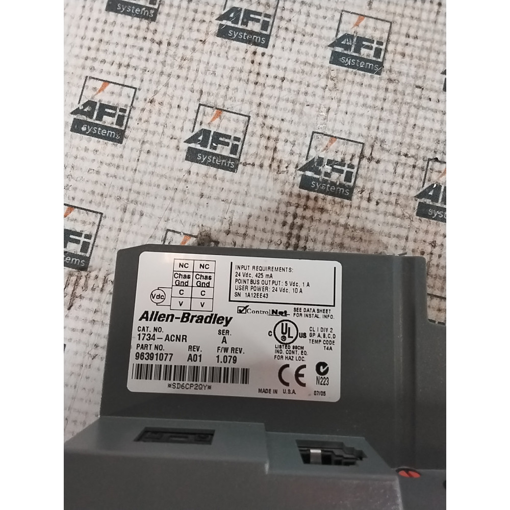 ALLEN BRADLEY 1734-ACNR Network Module