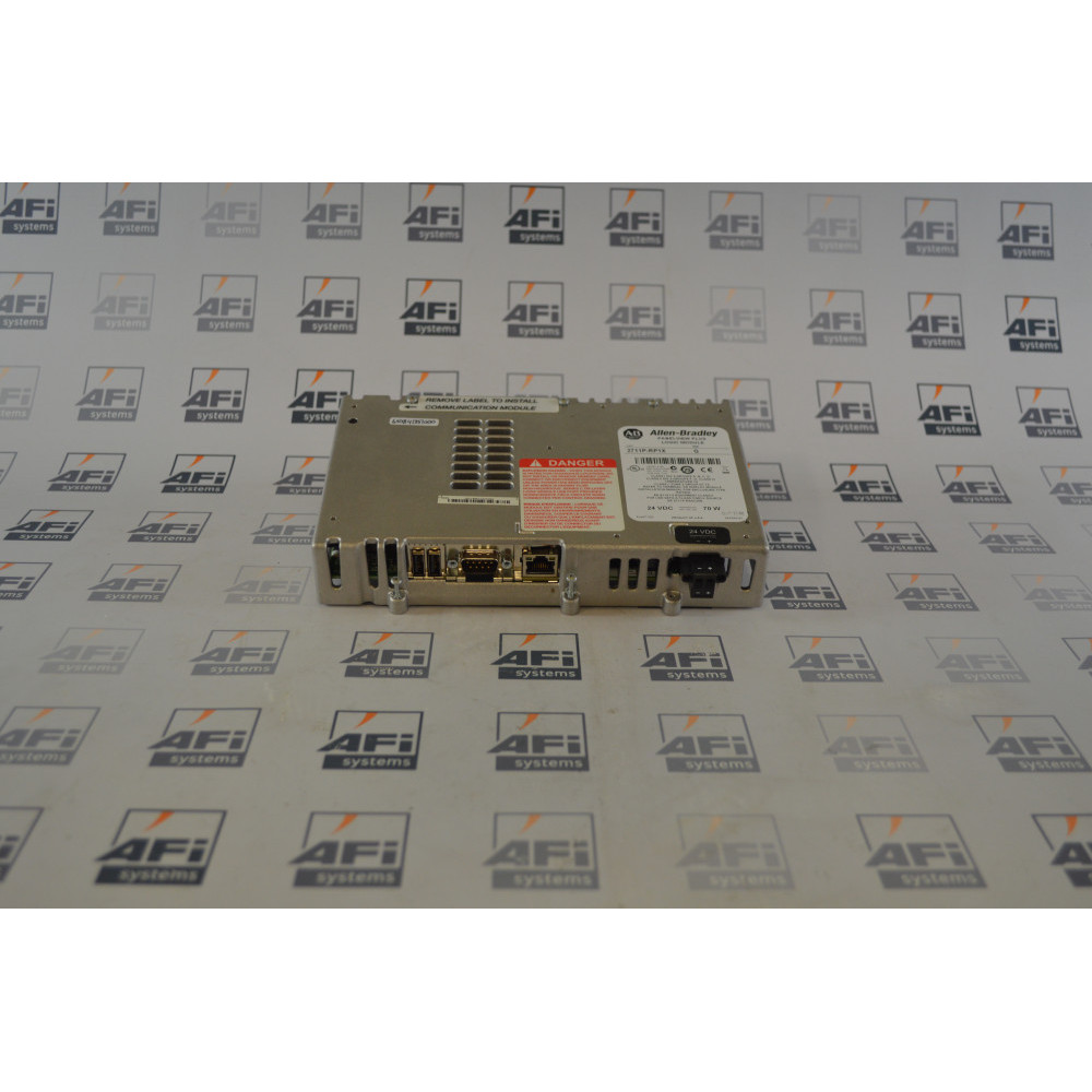 Allen-Bradley 2711P-RP1X SER G LOGIC MODULE W/64MB RAM 24VDC PWR SUPP