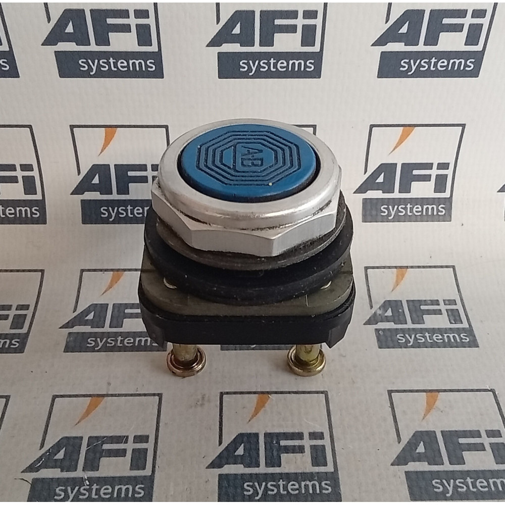 Allen Bradley 800T-A Momentary Contact Pushbutton 30.5mm Blue Cap
