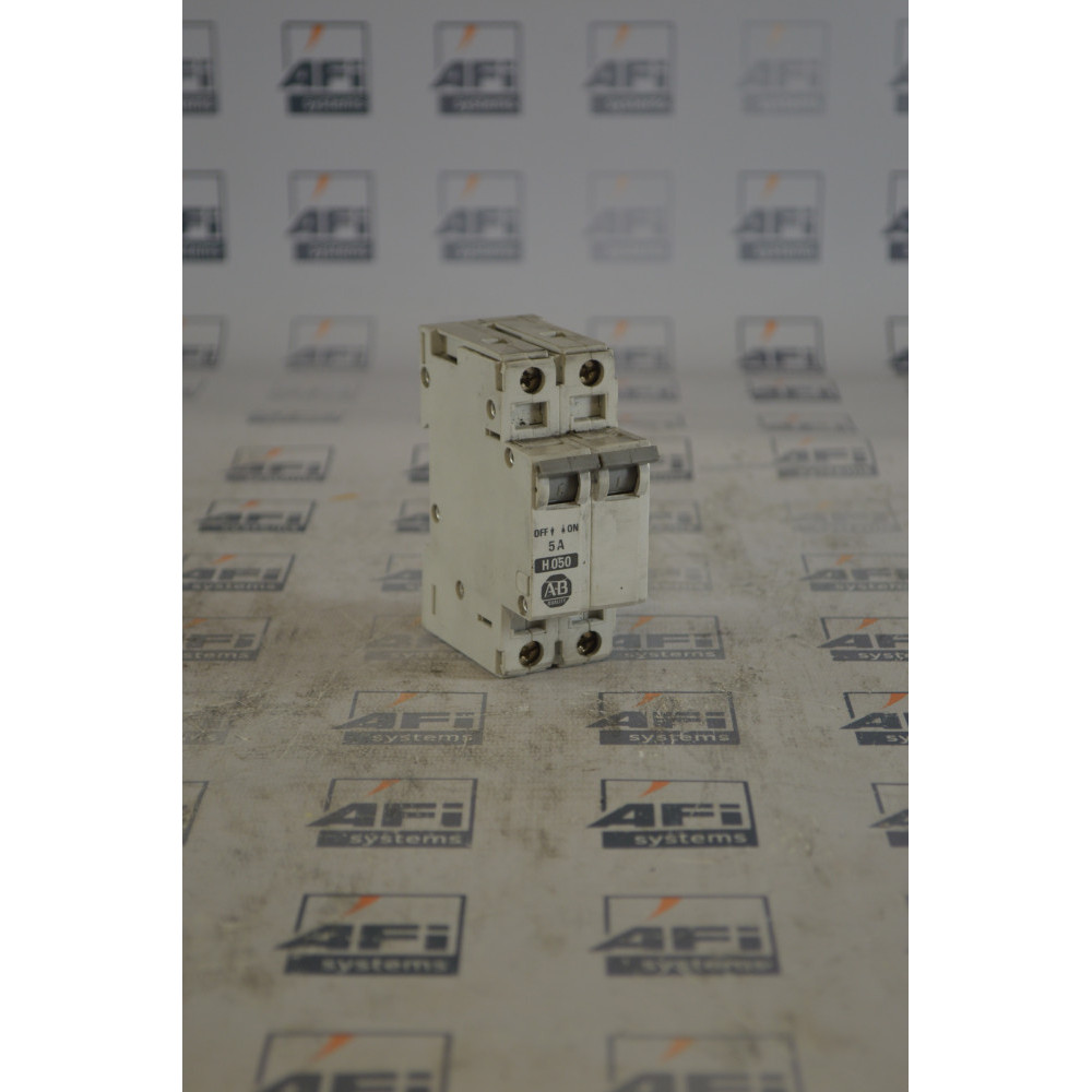 Allen-Bradley 1492-CB2-H-050 ENERGY LIMITING MINIATURE CIRCUIT BREAKER  2 POLES  MAGNETIC TRIP RANGE 12...20