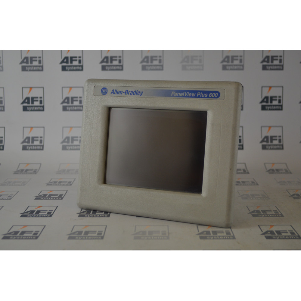 Allen-Bradley 2711P-T6C5D SER B Display PANELVIEW PLUS 600 COLOR TOUCH RS232 DC PS INCL USB