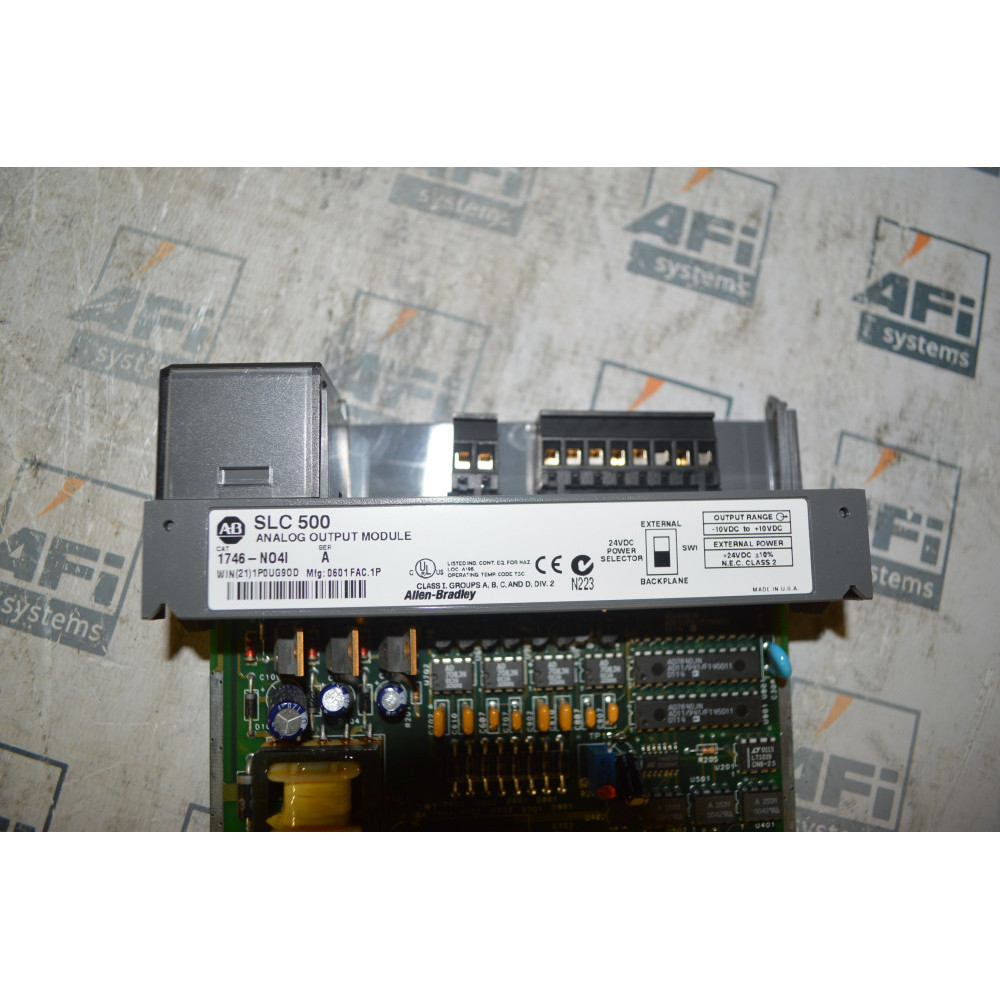 Allen Bradley 1746-NO4I Analog Output Module Allen Bradley 1746-NO4I Analog Output Module