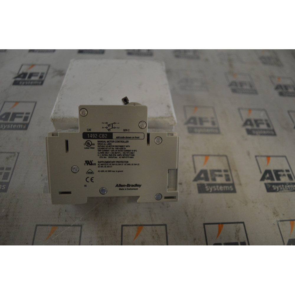 ALLEN  BRADLEY 1492-CB2-H020 1492 ENERGY LIMITING MINIATURE CIRCUIT BREAKER