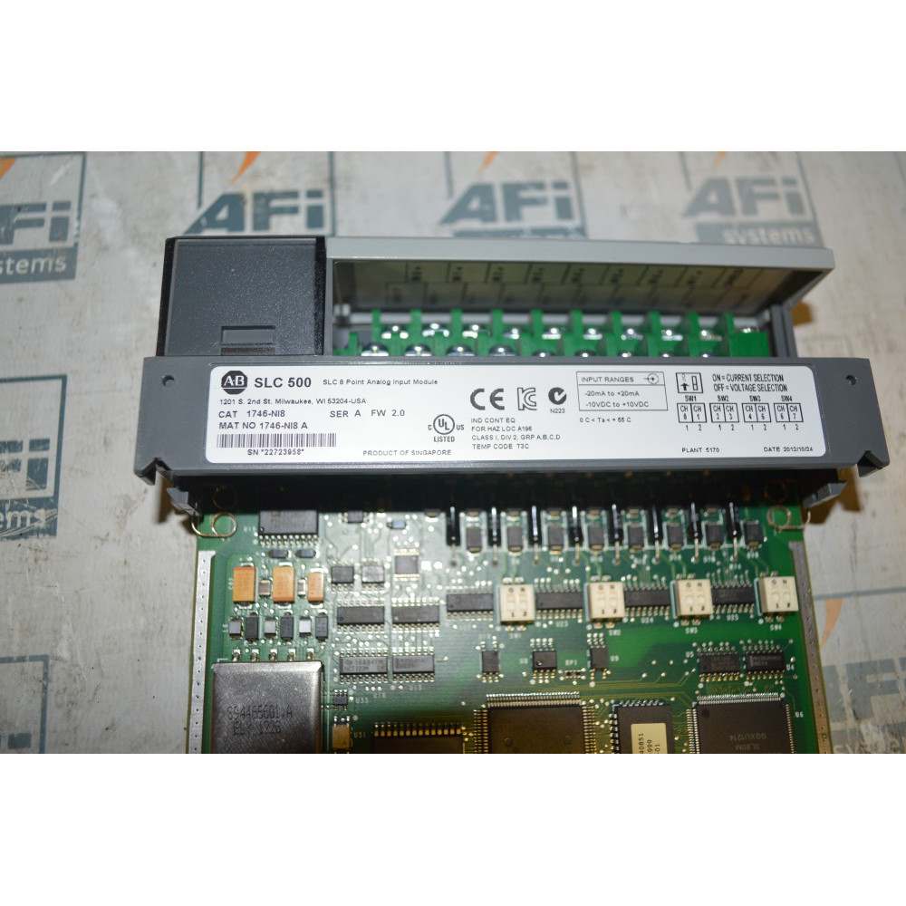 Allen Bradley 1746-NI8 Analog Input Module