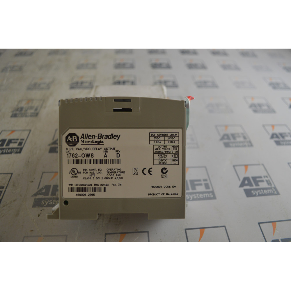 Allen-Bradley 1762-0W8 SER A OUTPUT MODULE