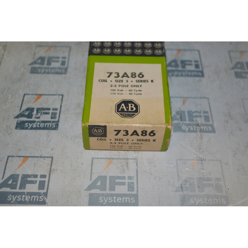 Allen Bradley 73A86 Coil  Size 3  ser. K  2-3 Pole Only