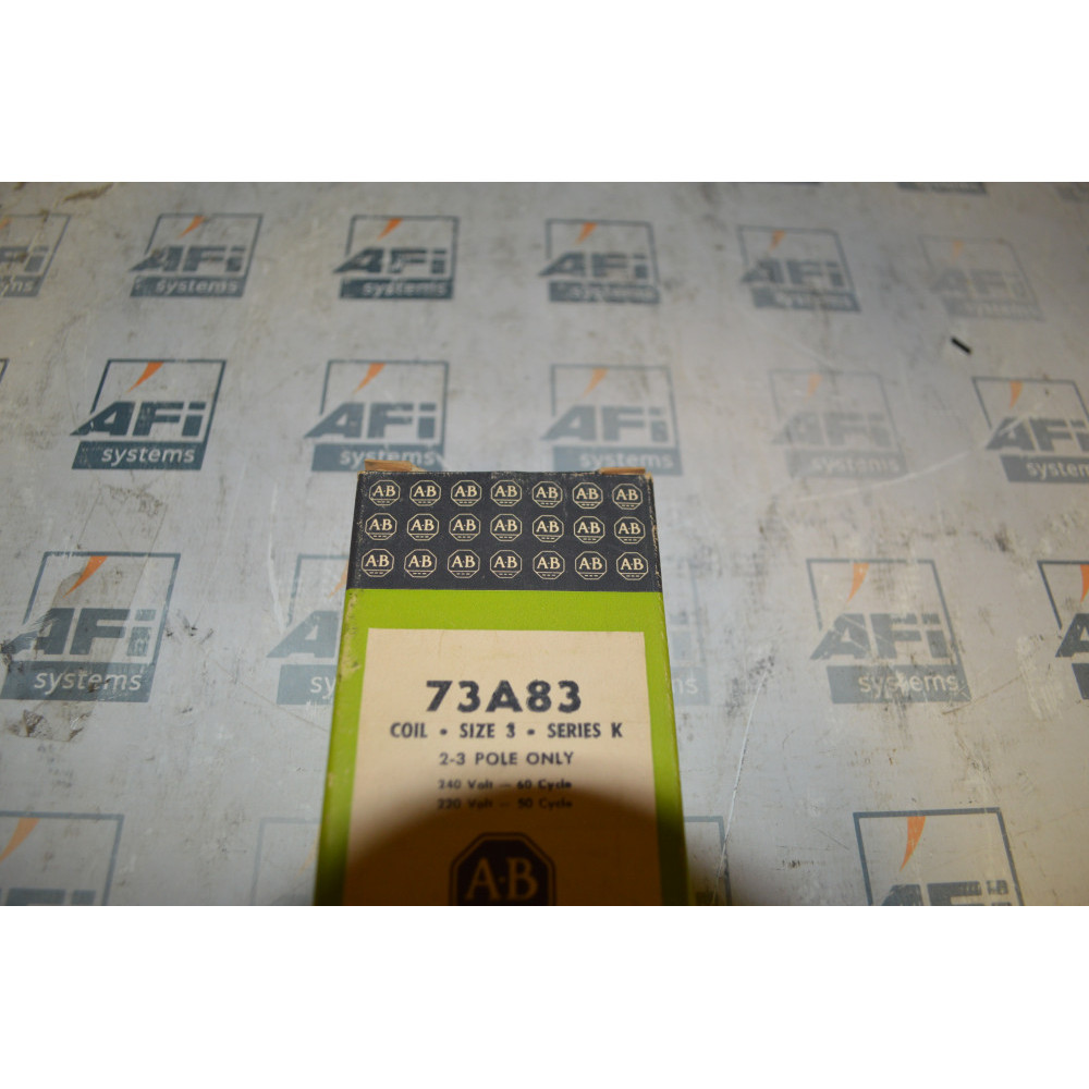 Allen Bradley 73A83 Coil  Size 3  ser.K   2-3 Pole Only