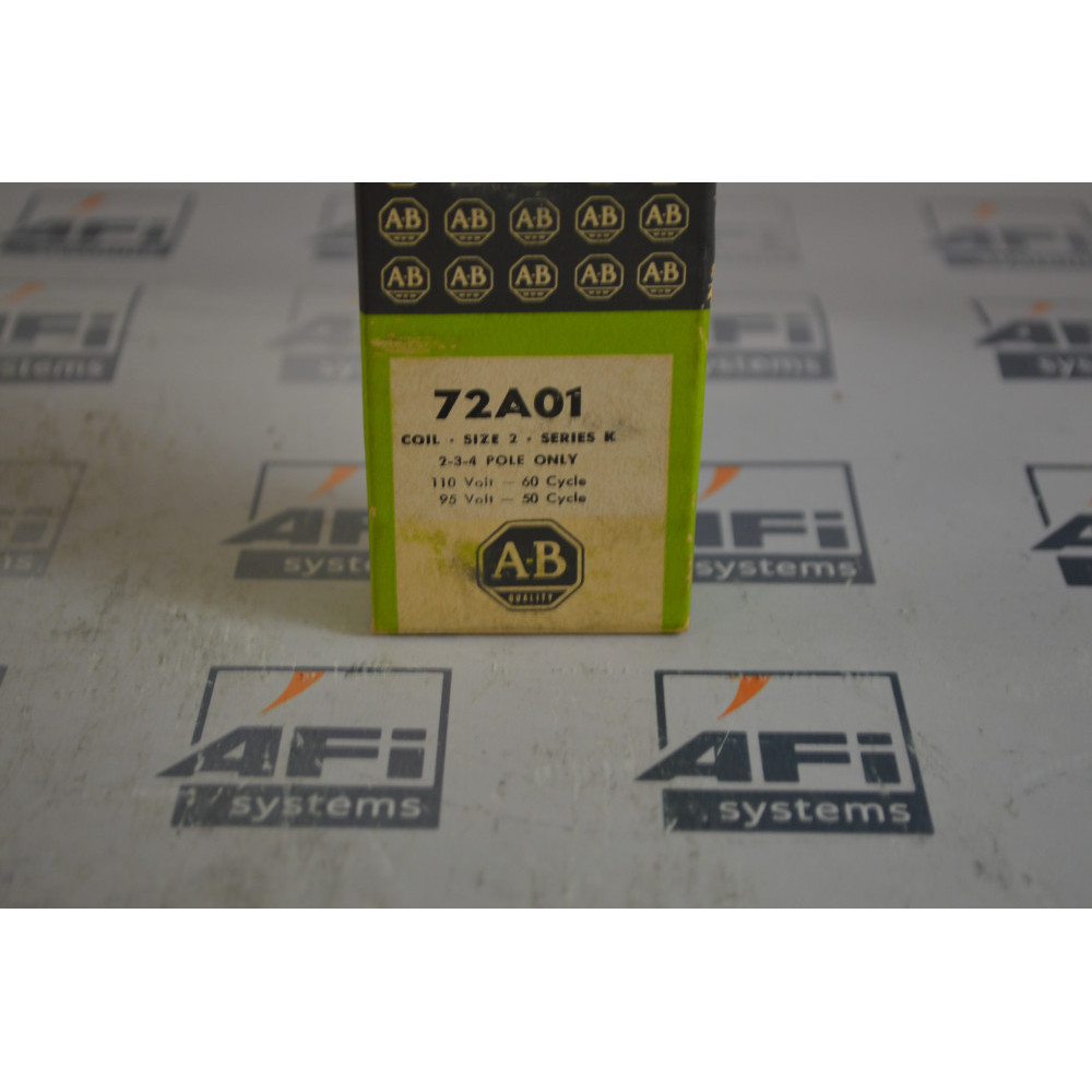 Allen Bradley 72A01 Coil  Size 2  ser.K 2-3-4 Pole Only
