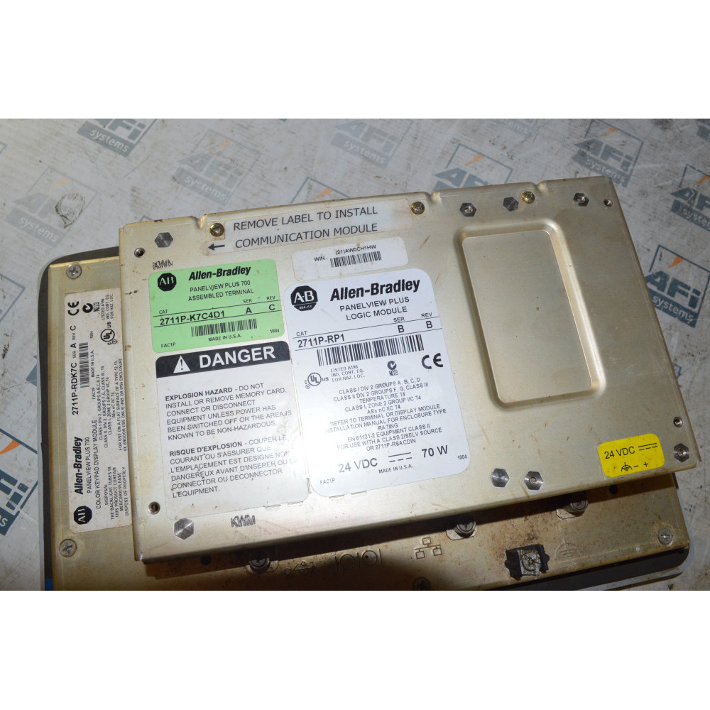 Allen Bradley 2711P-K7C4D1 Operator Interface Panel Allen Bradley 2711P-K7C4D1 Operator Interface Panel