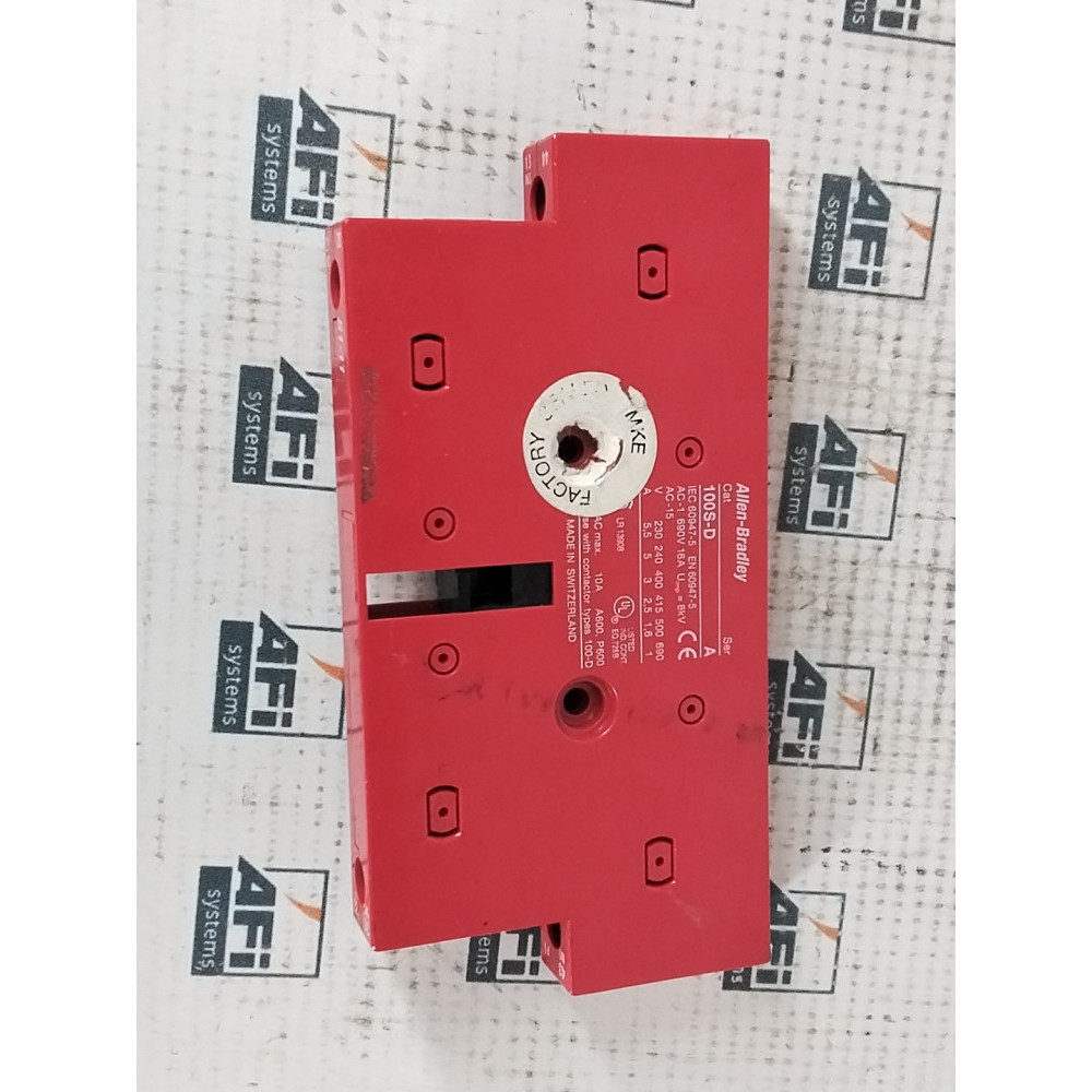  ALLEN BRADLEY 100S-D AUXILIARY CONTACT 16AMP