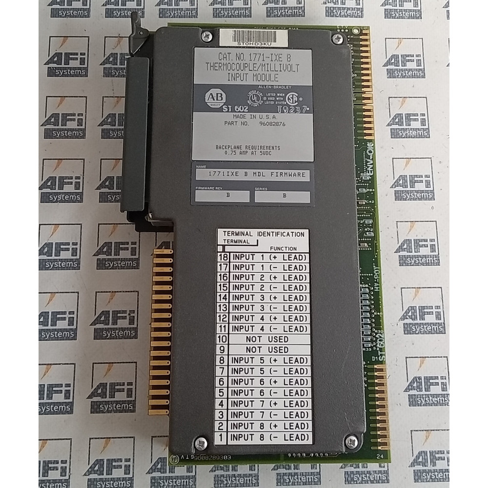 Allen-Bradley 1771-IXE-SERIES-B-REV-B Thermocouple / Millivolt Input Module