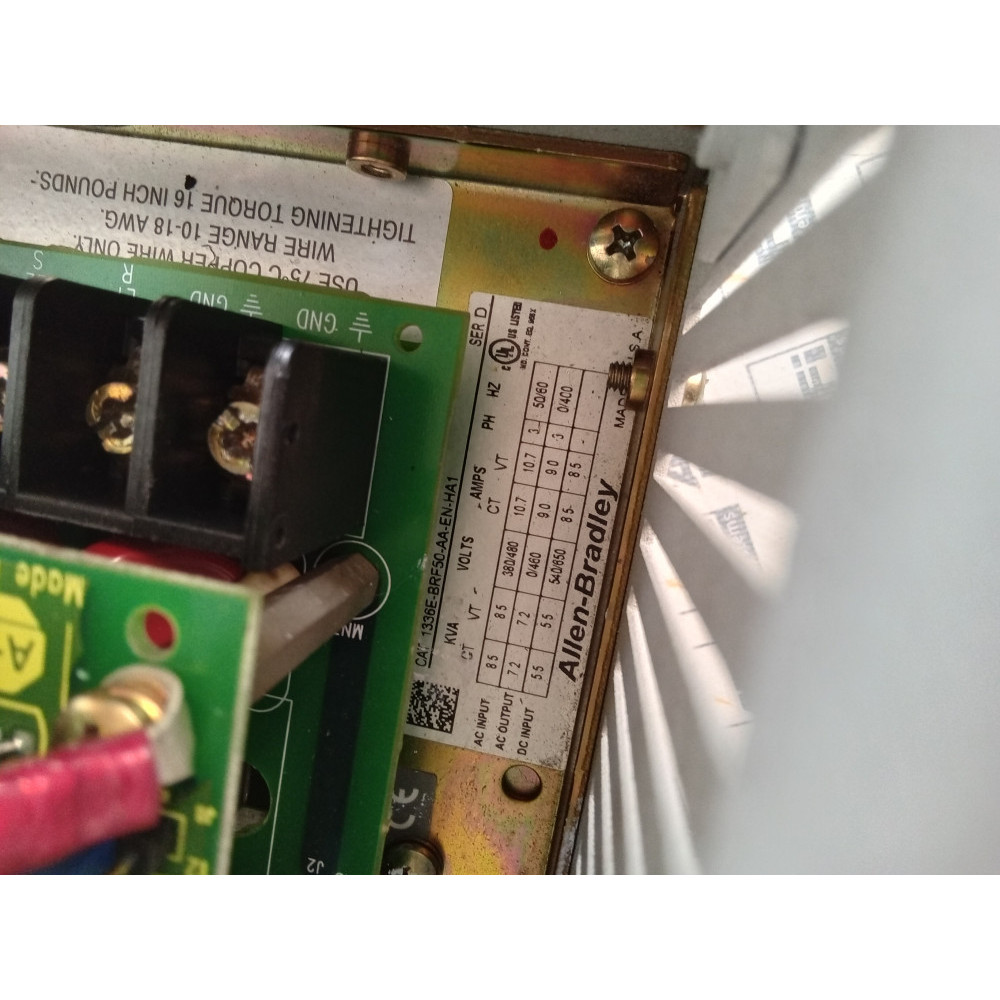 Allen Bradley 1336E-BRF50-AA-EN-HA1 AC Inverter Drive
