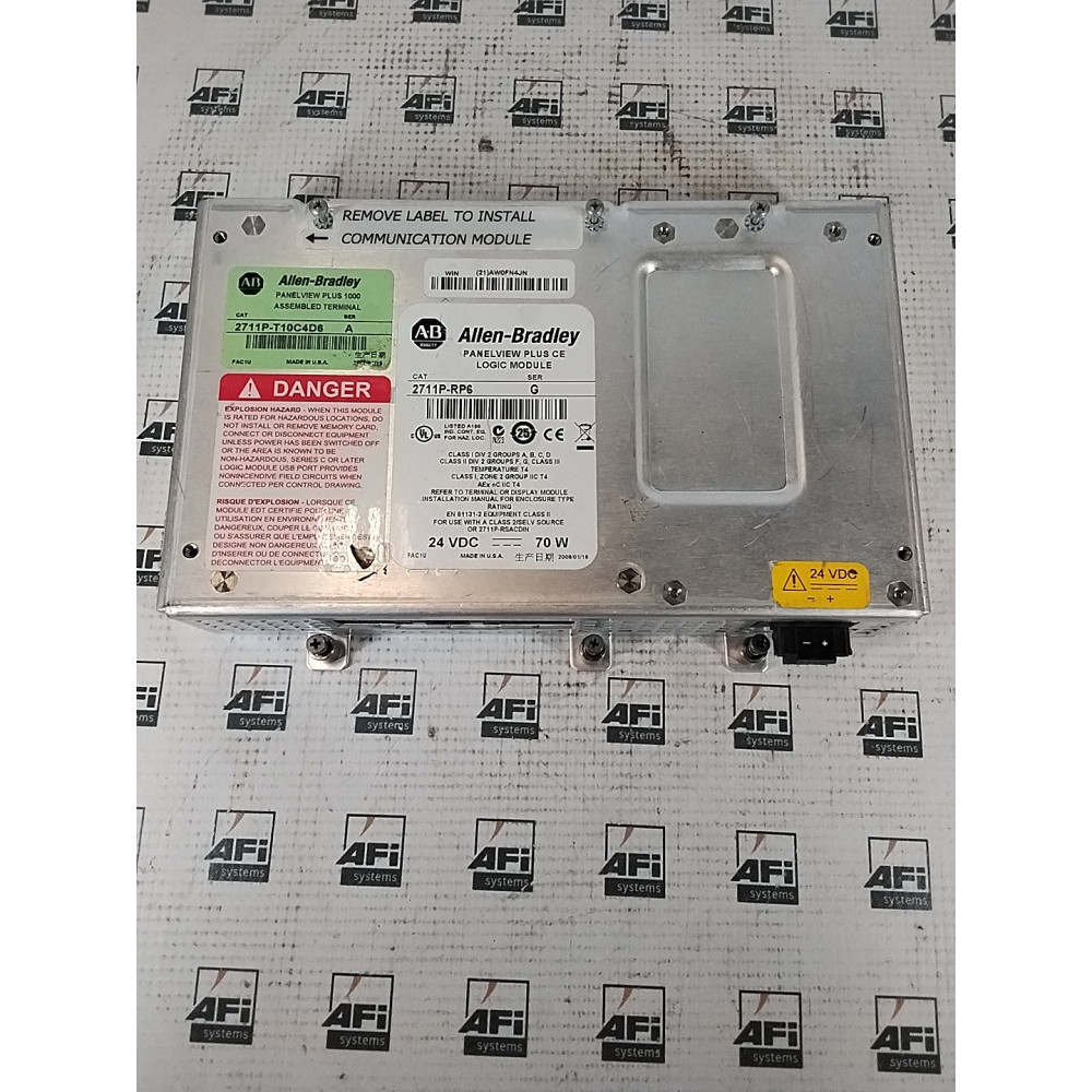 Allen Bradley PanelView Plus 2711P-RP2A Logic Module