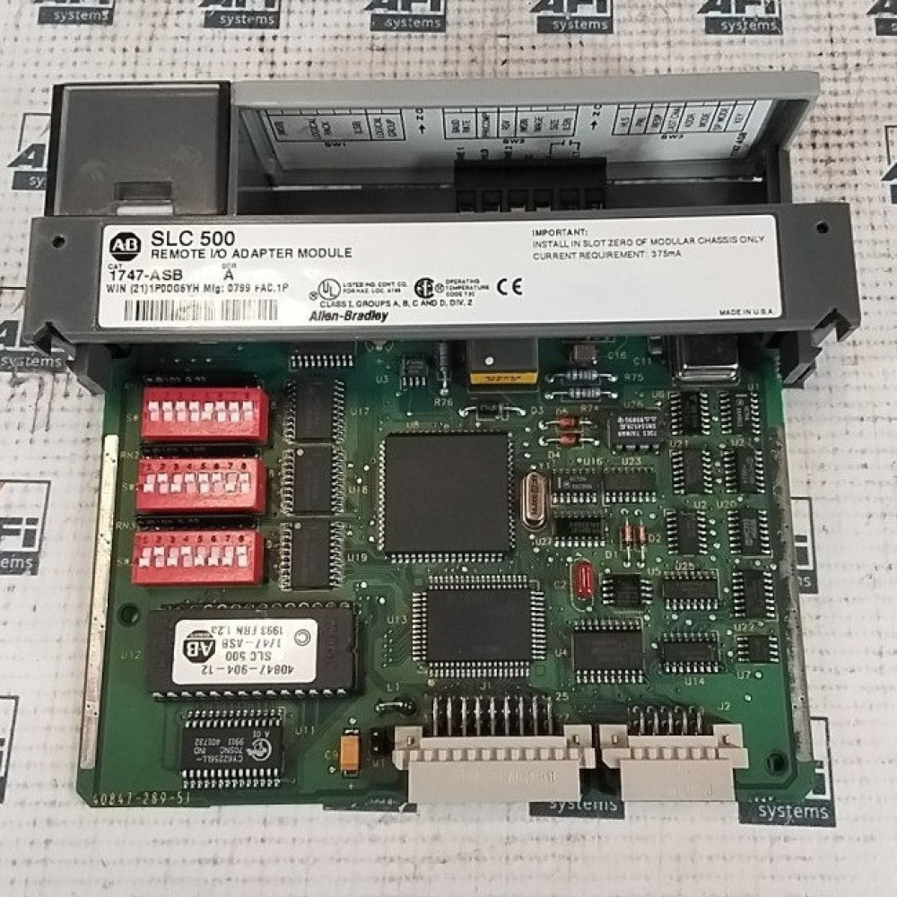 SLC-500 Remote I/O Adaptor Module