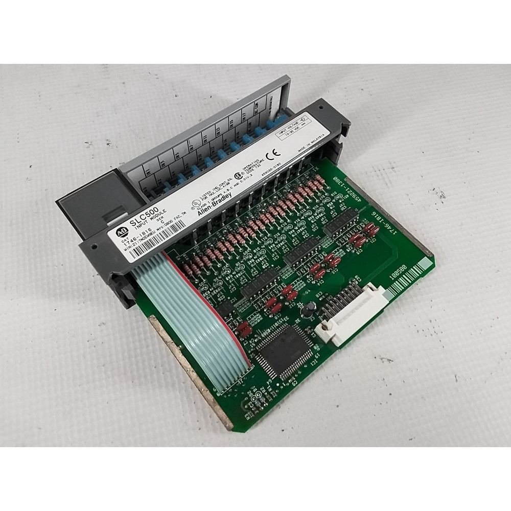 INPUT MODULE, SLC 500, SINKING, 16 POINT, 16 INPUTS DIGITAL 24 V DC 50/60 HZ 50 MA @ 5 V