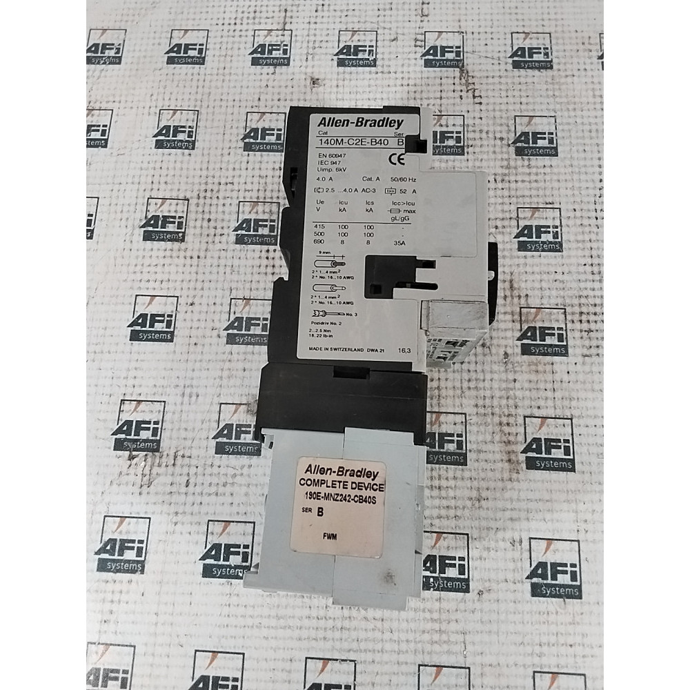 DUPLICATE ENTRY Allen-Bradley