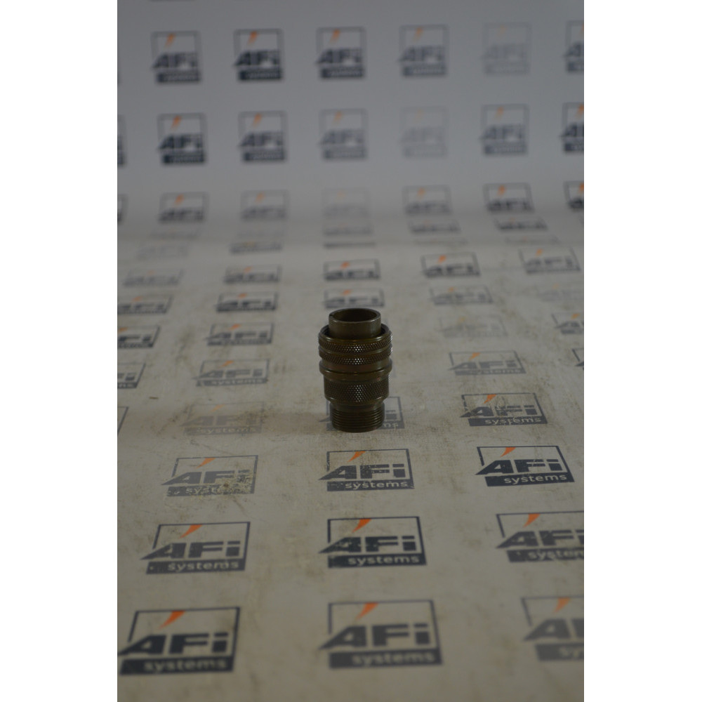 Amphenol 97-3106A-18-22P connector  metal circ  straight plug  size 18  3 #16 solder pin contact Male for 97-3102A-18-22S