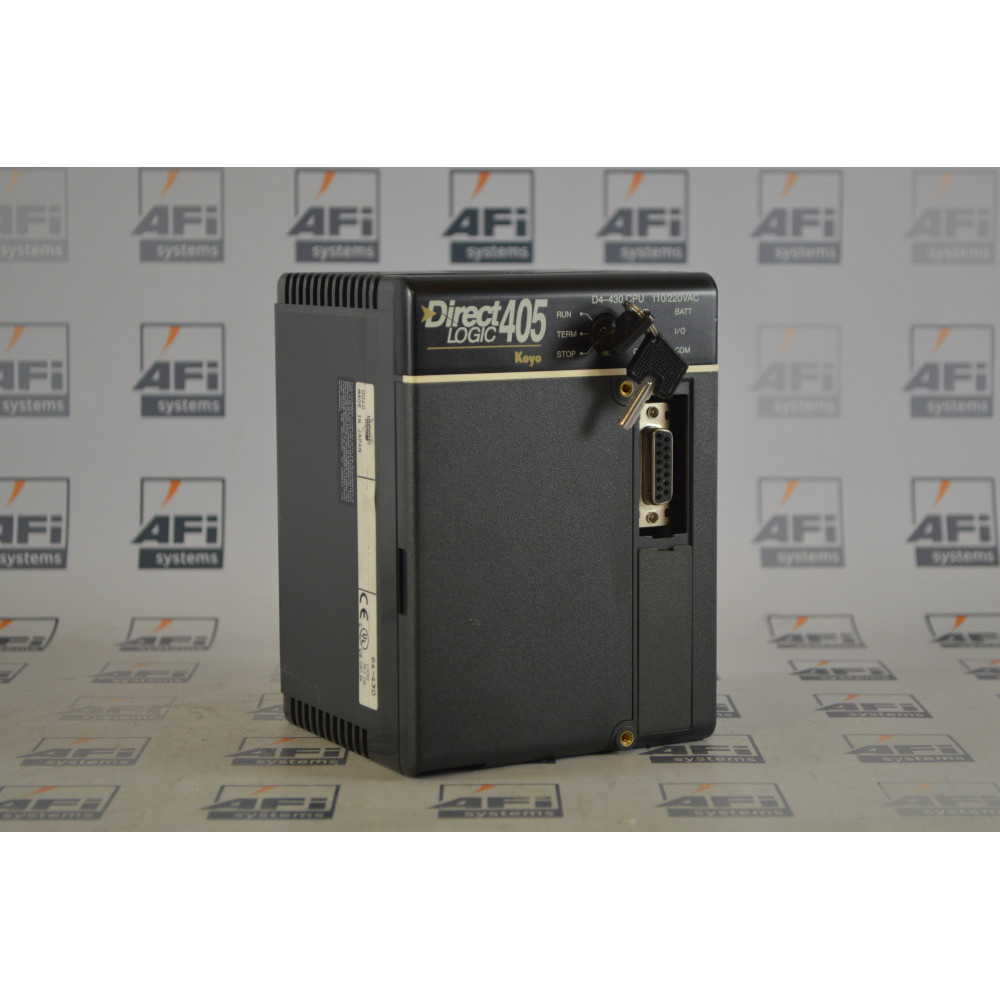 Automation Direct - Koyo D4-430 DIRECT LOGIC 405 MODULAR PLC