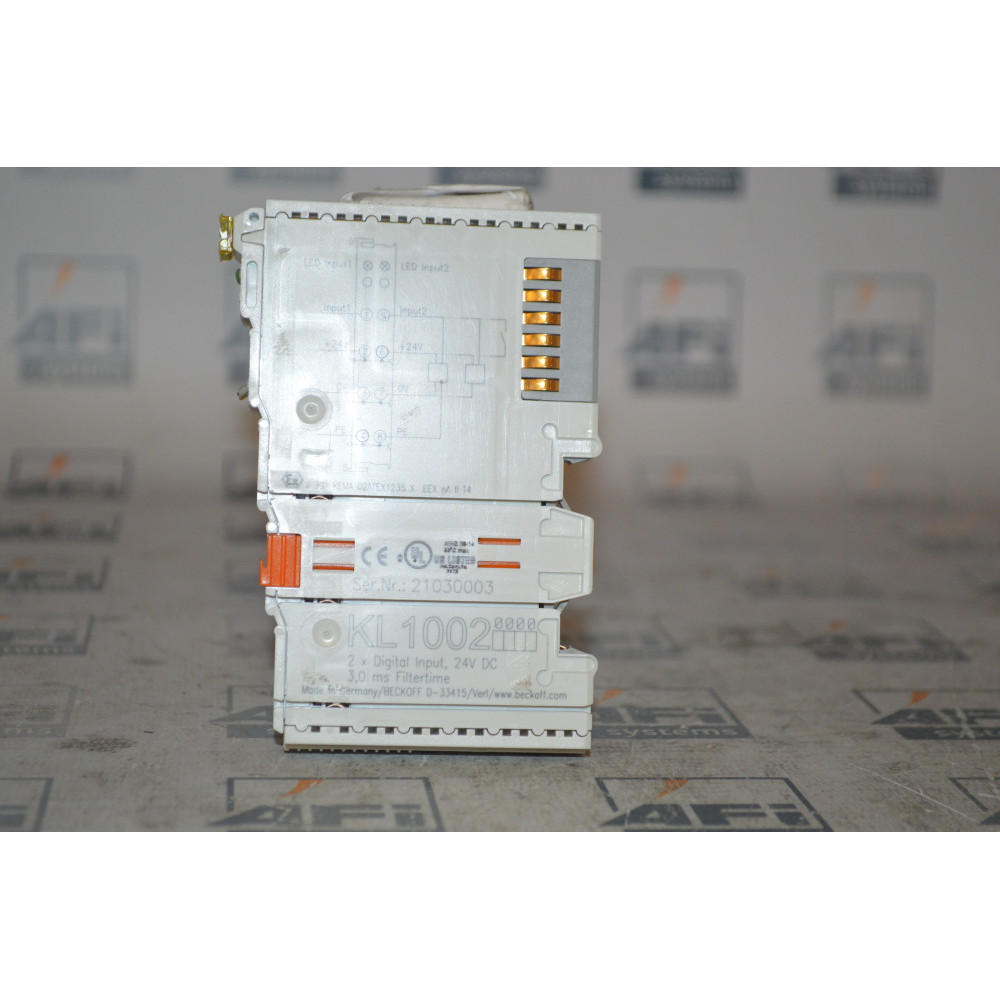 BECKHOFF KL1002 DIGITAL INPUT TERMINAL
