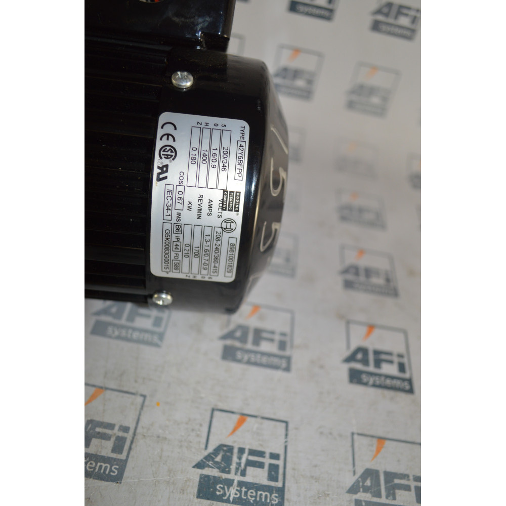 BODINE ELECTRIC 42Y6BFPP GEAR MOTOR