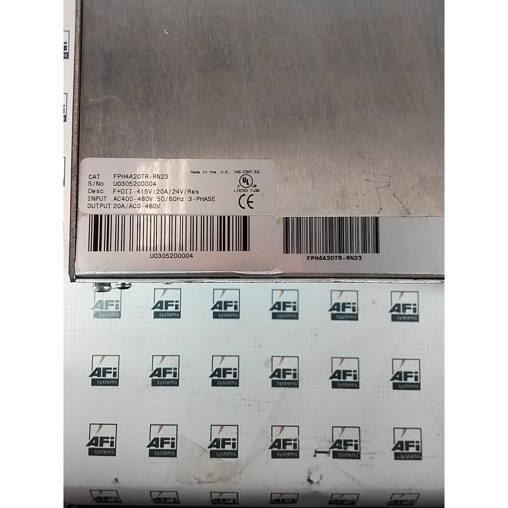 Baldor FPH4A20TR-RN23 REPAIR FOR INVENTORY