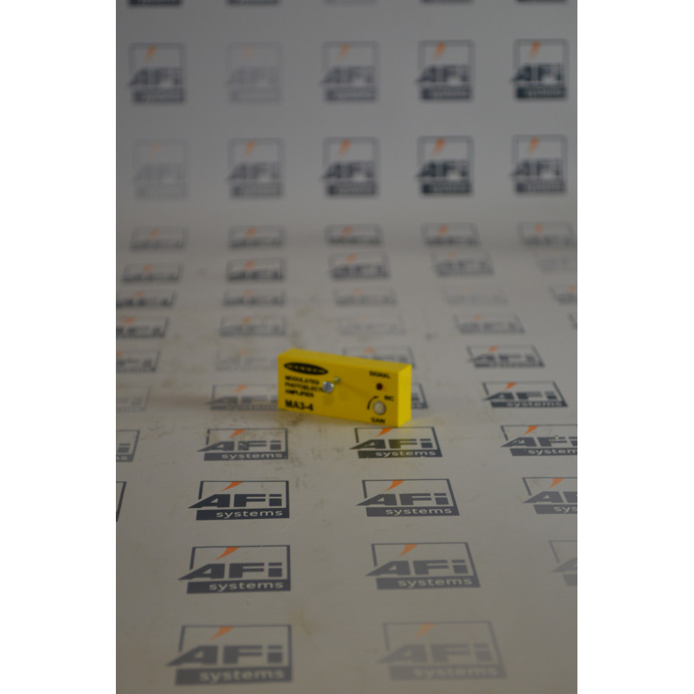 BANNER MA3-4 MODULATED PHOTOELECTRIC AMPLIFIER