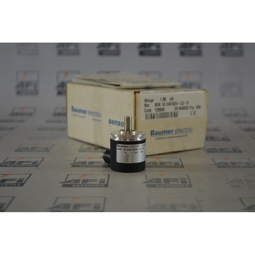 Baumer Electric BDK 16.24K1024-L3-9 Incremental Shaft Encoder
