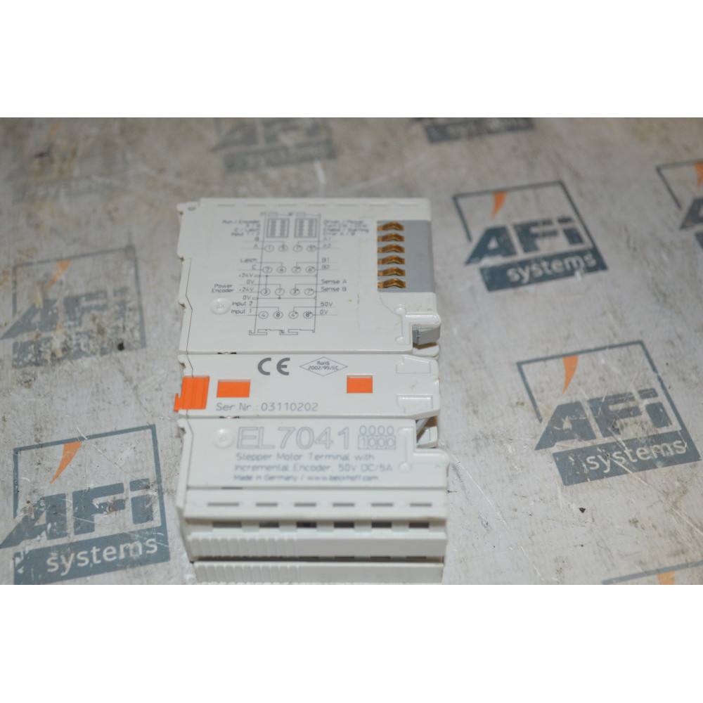 Beckhoff EL70411000 STEPPER MOTOR TERMINAL WITH INCREMENTAL ENCODER