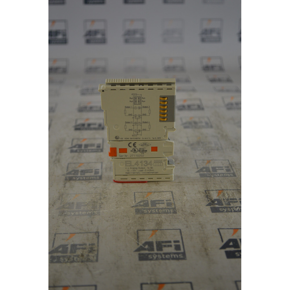 Beckhoff EL4134 4-CHANNEL ANALOG OUTPUT TERMINAL