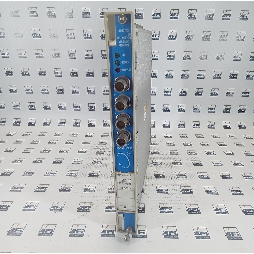 Bently Nevada 3500/42 Proximitor/Seismic Monitor