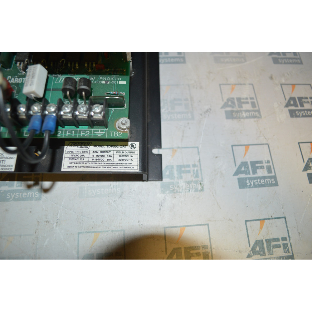 Carotron TDP502-0RT Trooper Series DC Drive