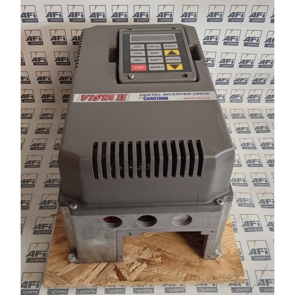 Carotron V2E201-1SR Vista II Digital Inverter Drive 3-Phase 230VAC 400Hz