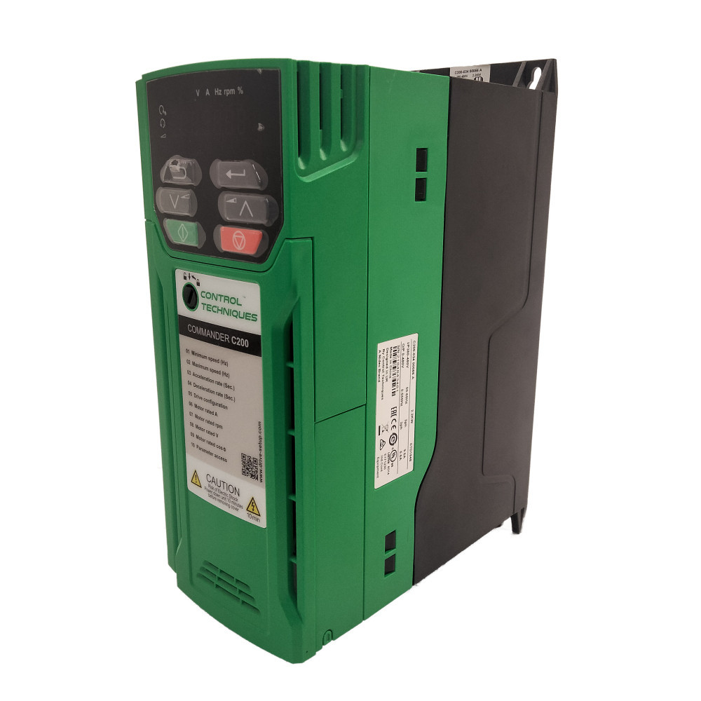 Control Techniques C200-034 00056 A 3ph 380...480VAC 2.2kW 3HP 5.6A AC Drive