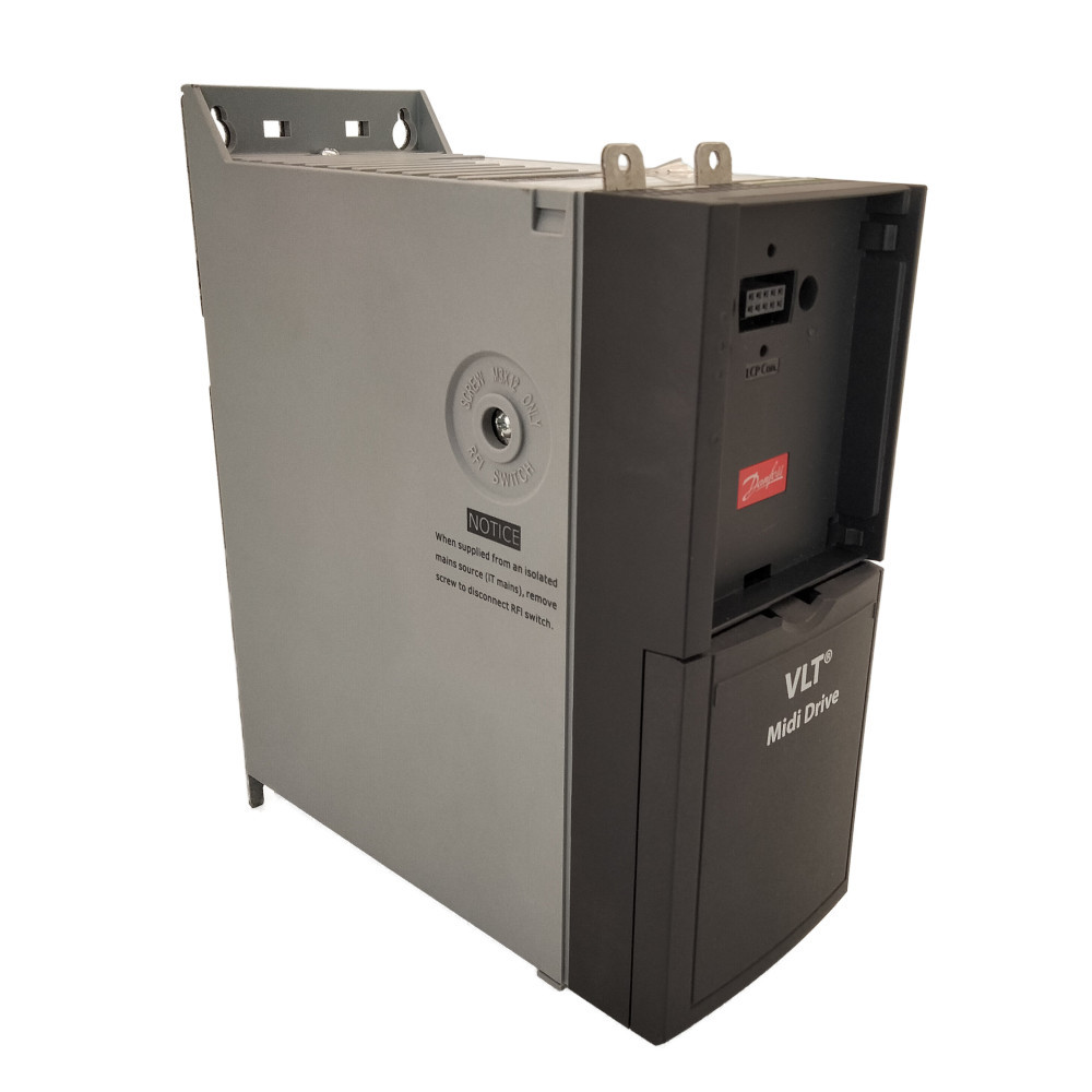 Danfoss 134X3053 VLT Midi Drive FC-280; 1ph 200...240VAC, 0.55kW, 0.75HP, 3.2A Inverter