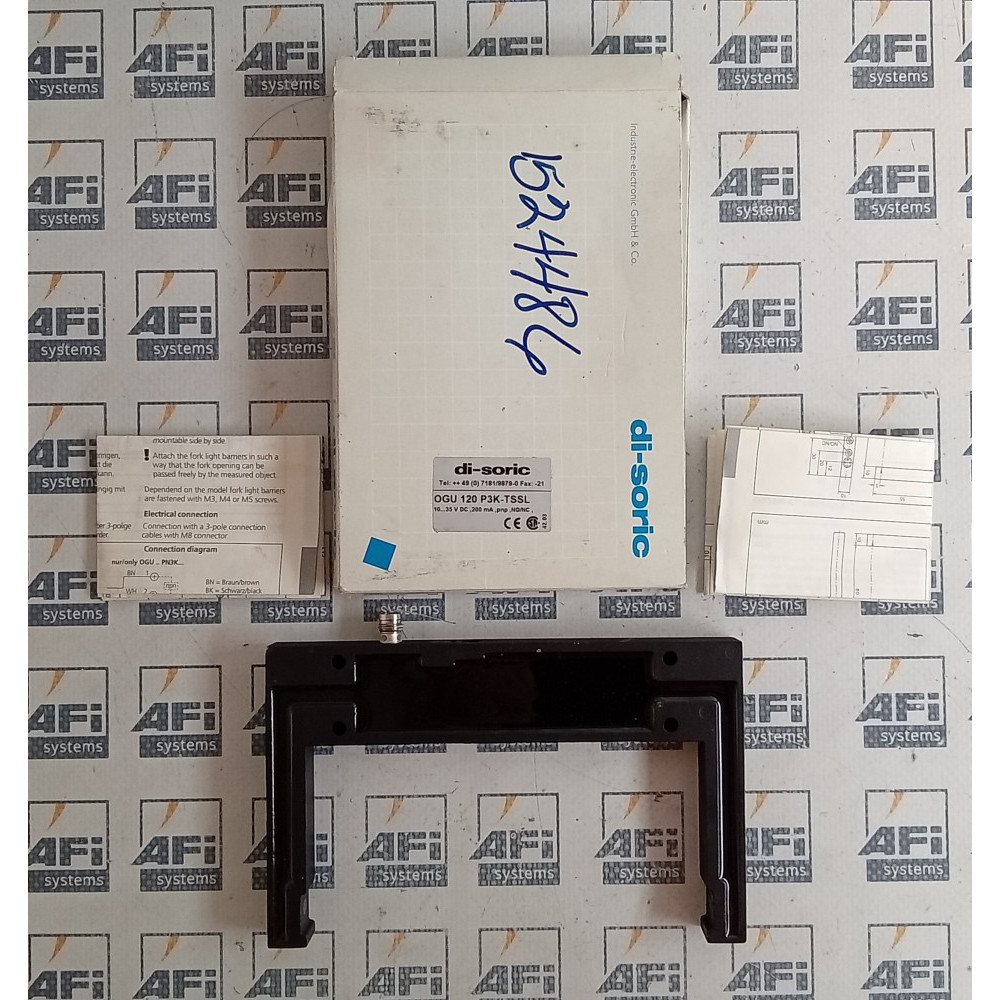 Di-Soric OGU120P3K-TSSL Fork Light Barrier