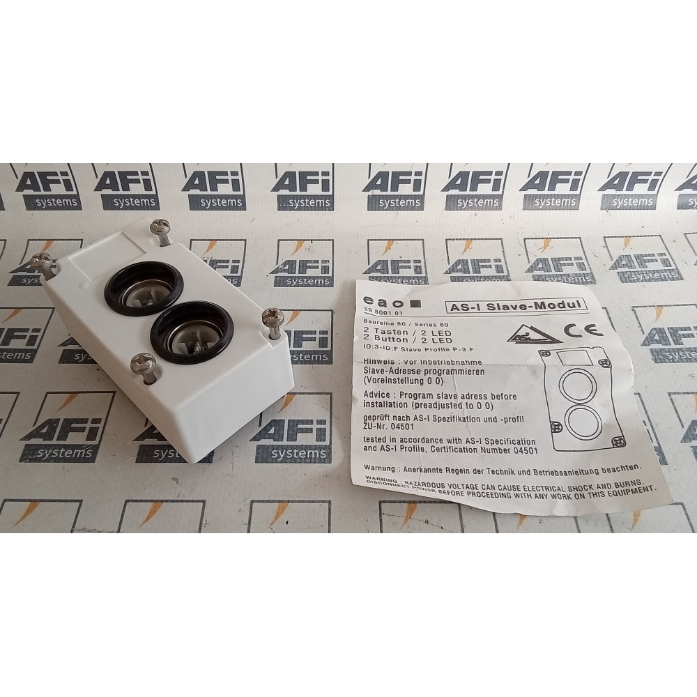 EAO 80-2002.000 AS-I Slave Module 2 Button 2 LED