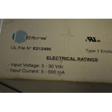 Eltra E212495 Encoder input 5-30 VDC input current 5-500MA Type 1 Enclosure